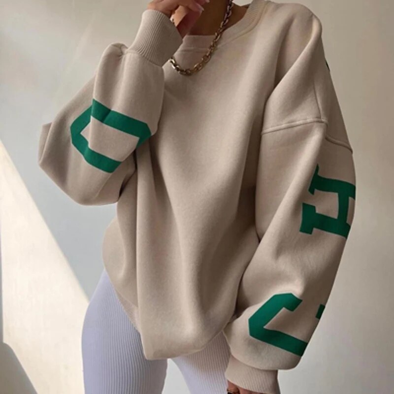 Eleganza Amplificata: Felpa Oversize Alexandra