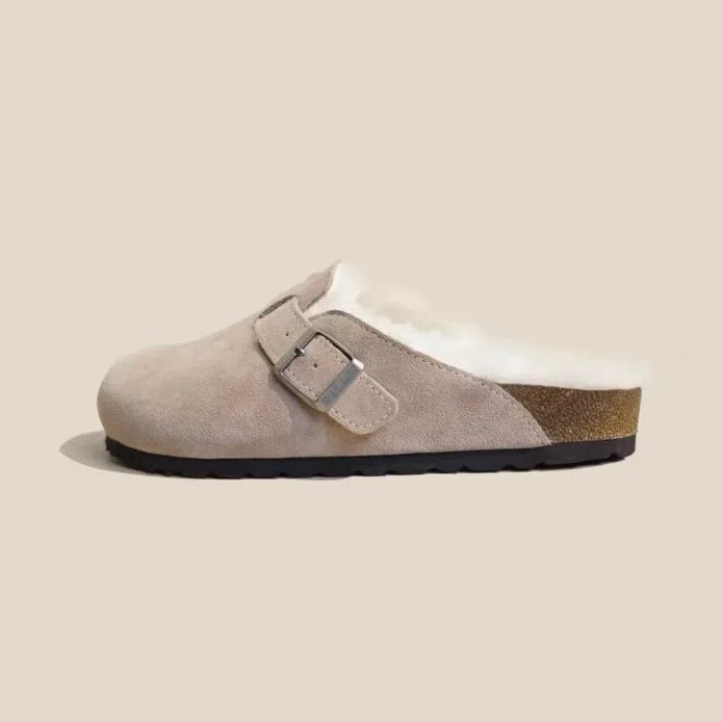 Eleganti Pantofole Danalux con Pelliccia- Il Calore e lo Stile per Ogni Donna