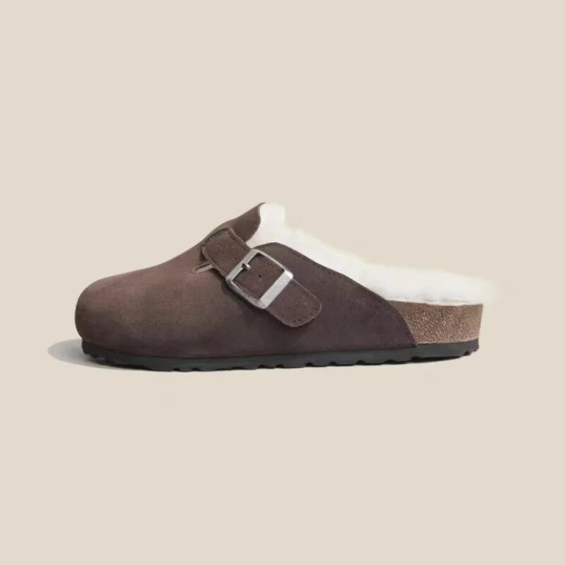 Eleganti Pantofole Danalux con Pelliccia- Il Calore e lo Stile per Ogni Donna