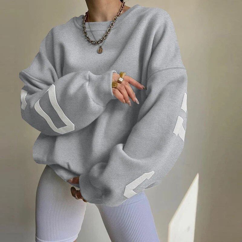 Eleganza Amplificata: Felpa Oversize Alexandra