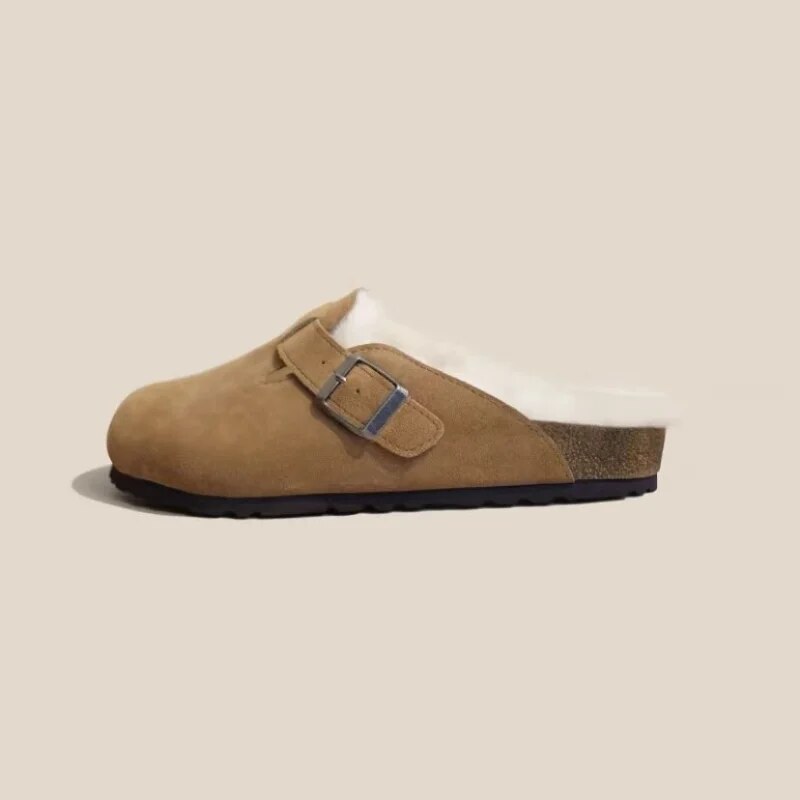 Eleganti Pantofole Danalux con Pelliccia- Il Calore e lo Stile per Ogni Donna